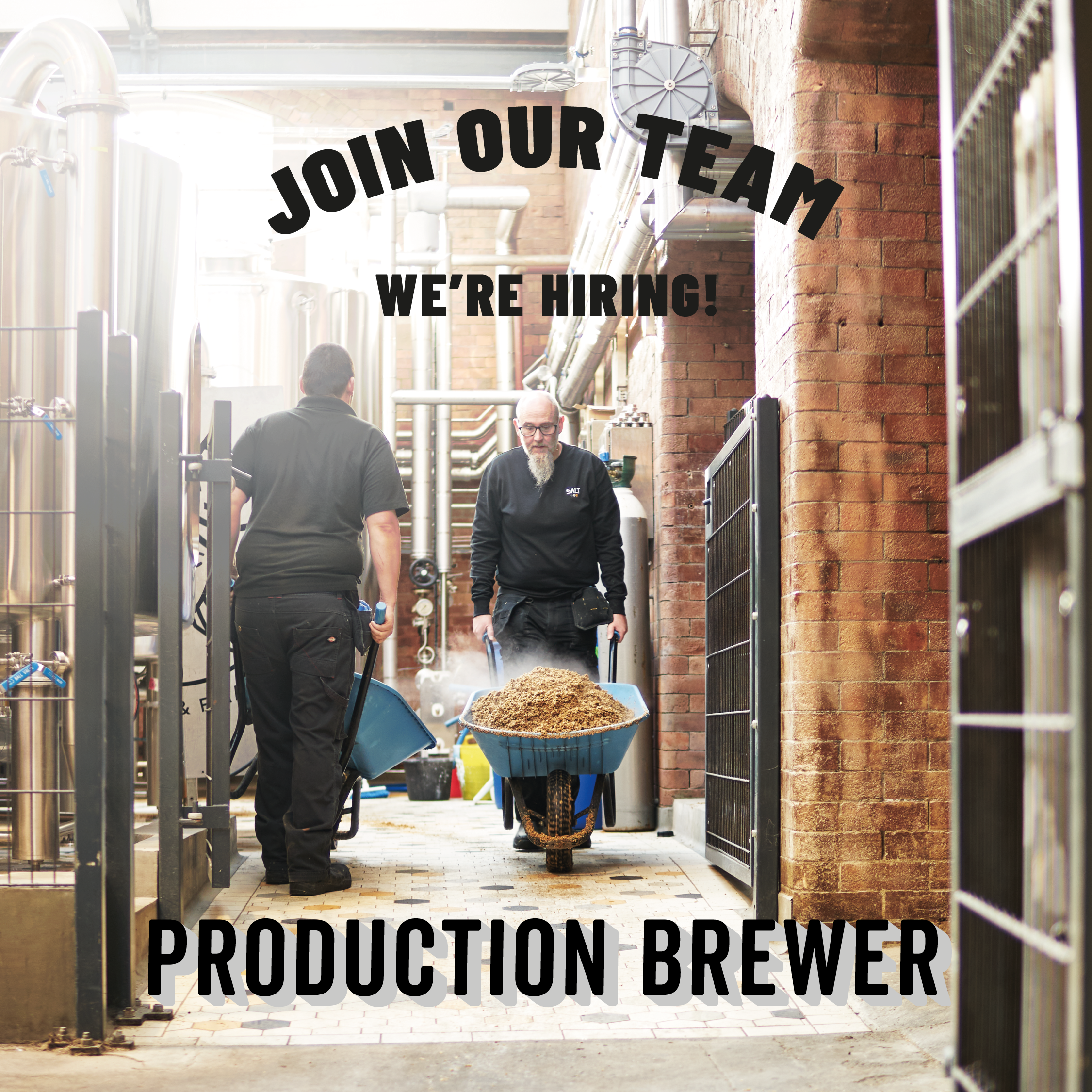 We're Hiring - Production Brewer (SALT South)