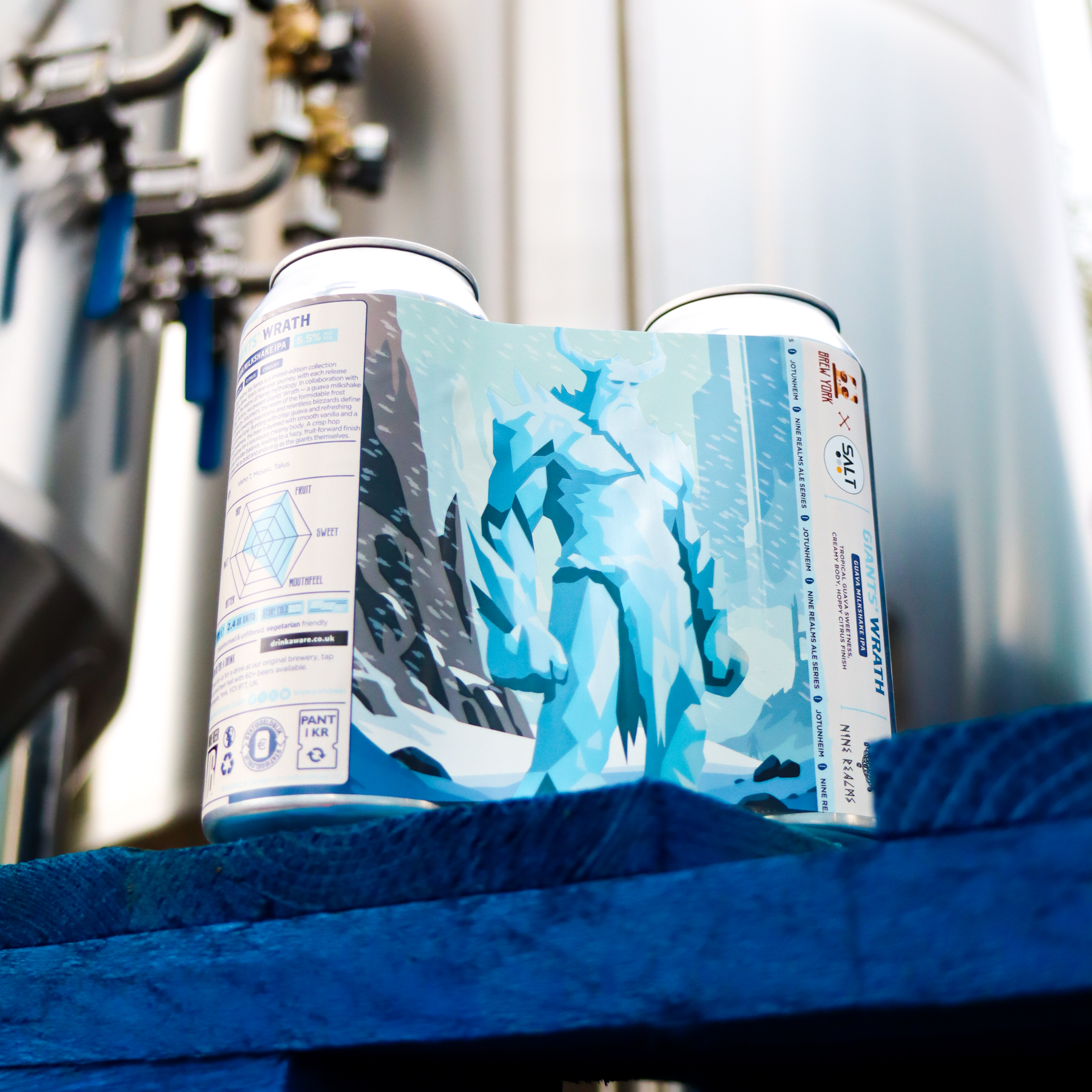 GIANTS' WRATH 5.5% GUAVA MILKSHAKE IPA | BREW YORK