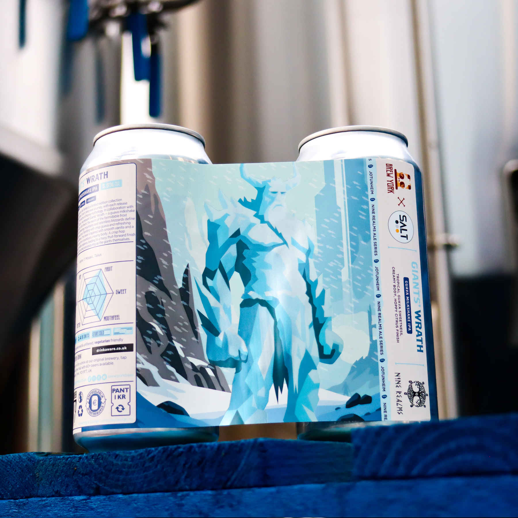 GIANTS' WRATH 5.5% GUAVA MILKSHAKE IPA | BREW YORK