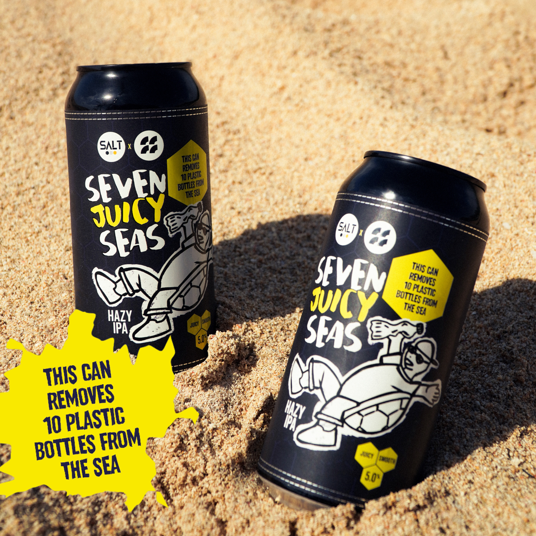 SEVEN JUICY SEAS 5.0% HAZY IPA | SEVEN CLEAN SEAS