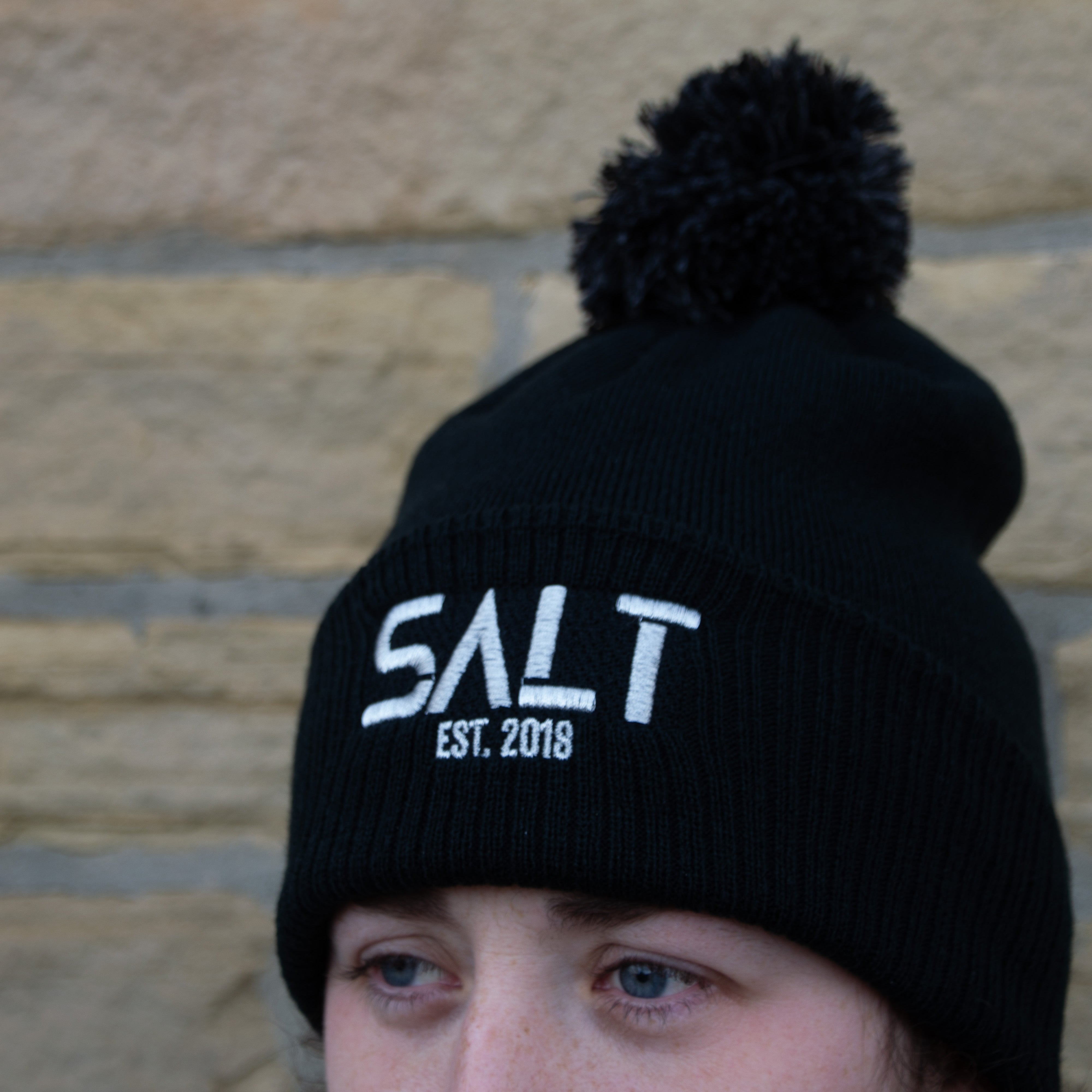 SALT EST. 2018 BOBBLE HAT