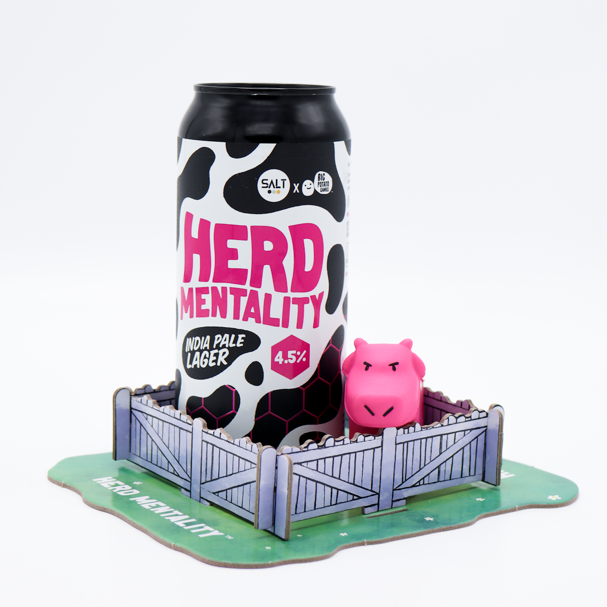 HERD MENTALITY 4.5% INDIA PALE LAGER | BIG POTATO GAMES