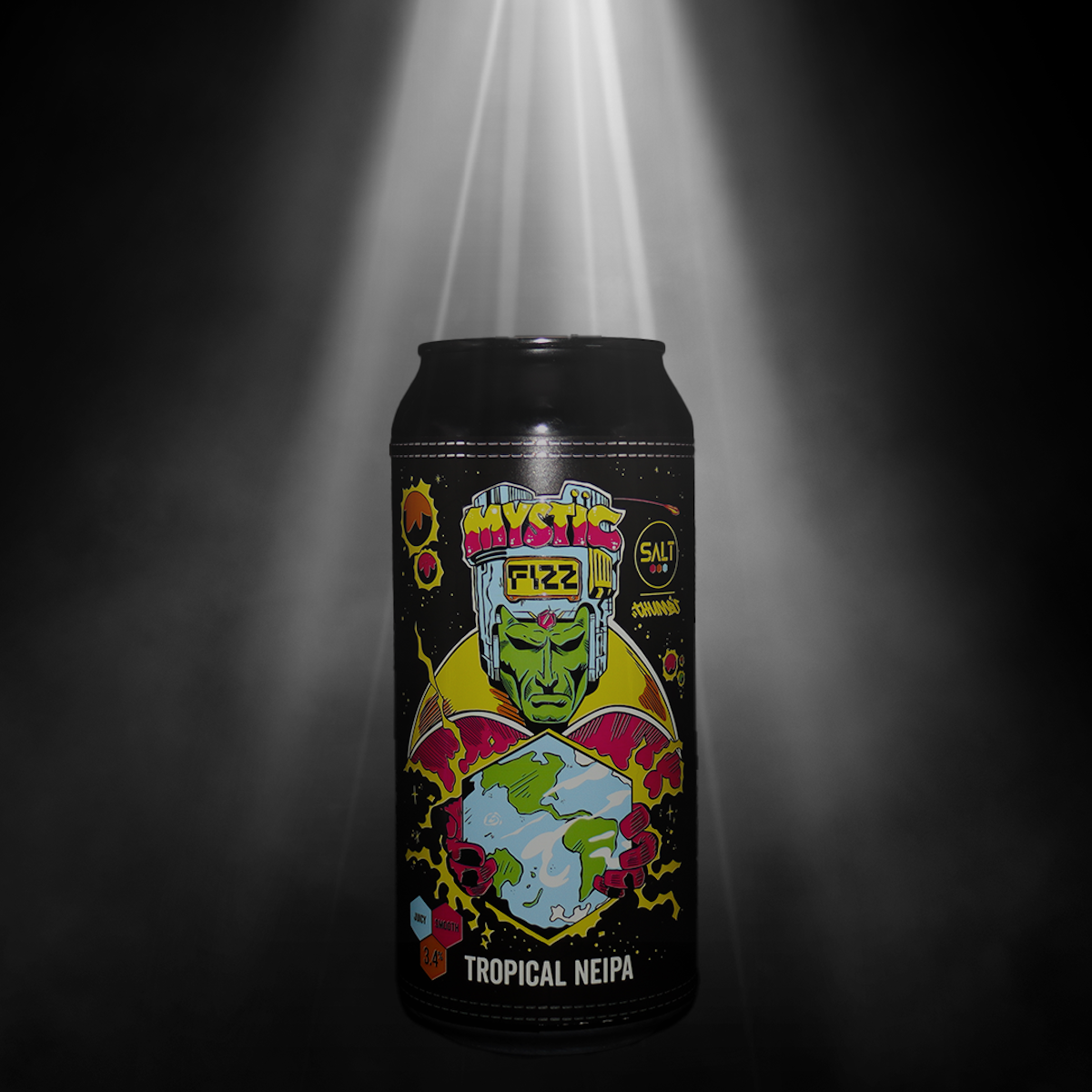 MYSTIC FIZZ 3.4% TROPICAL NEIPA | THUMBS
