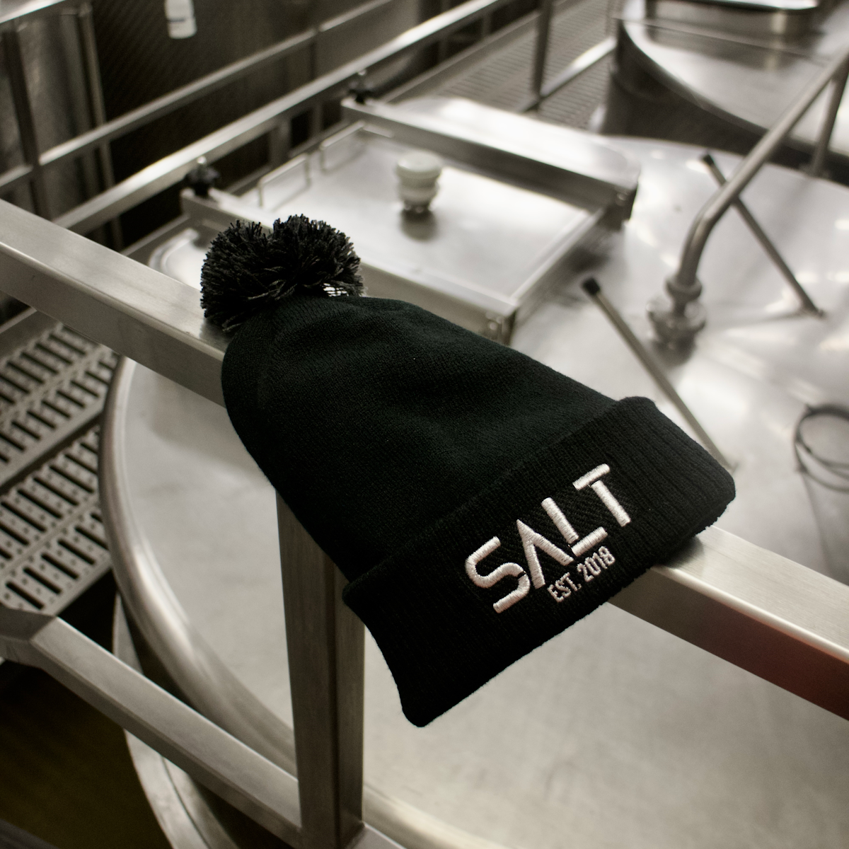 SALT EST. 2018 BOBBLE HAT