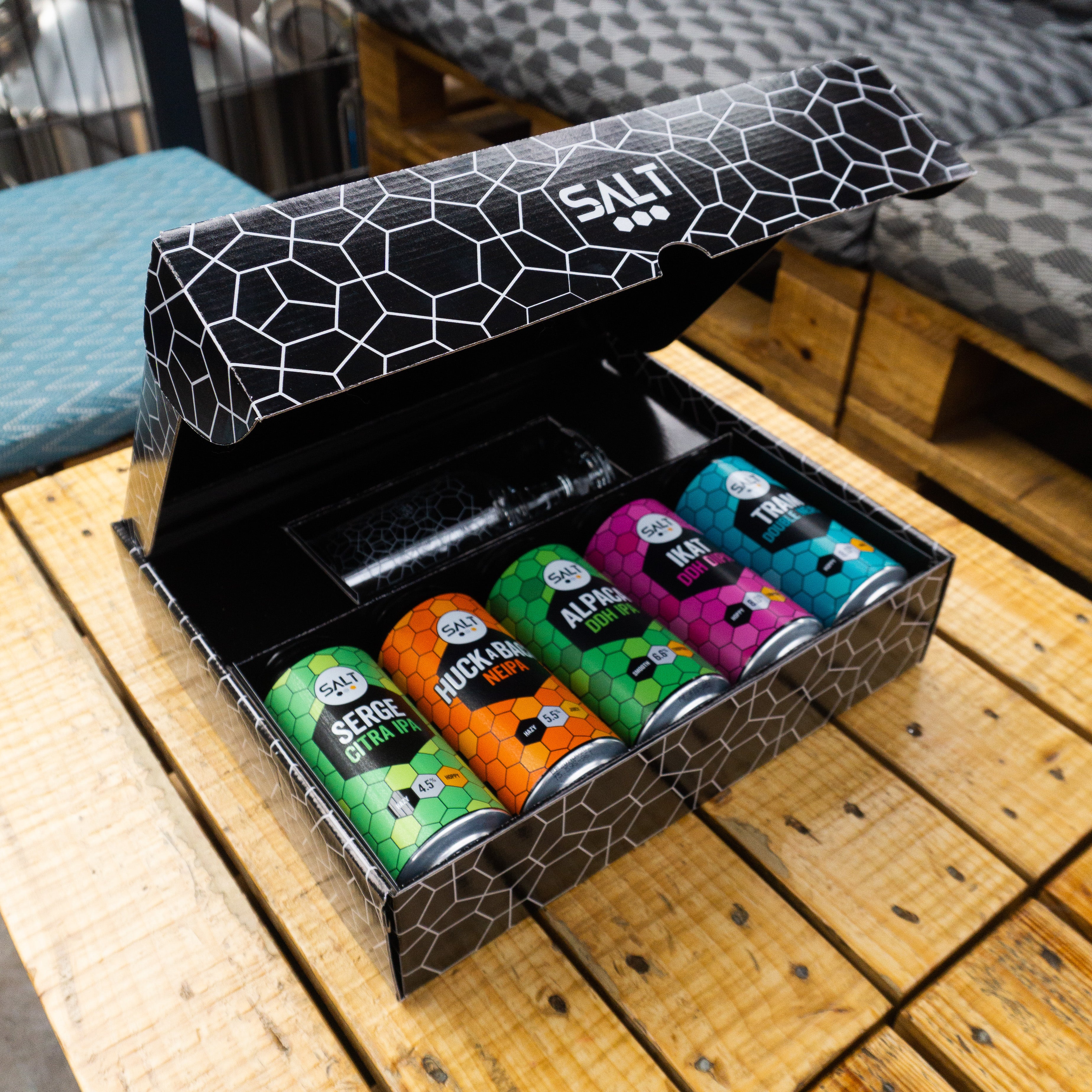 SALT GIFT BOX + GLASS